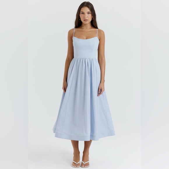 House of CB Dresses & Skirts - House of CB Lolita soft blue corset sundress